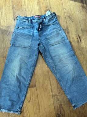 Lucky Brand Women's Light Blue Wide Leg Jeans